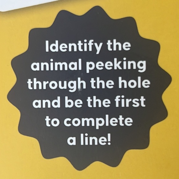 Kikkerland Peek-A-Zoo bingo game for 3-5 players ages 5+ NIB - Picture 5 of 9